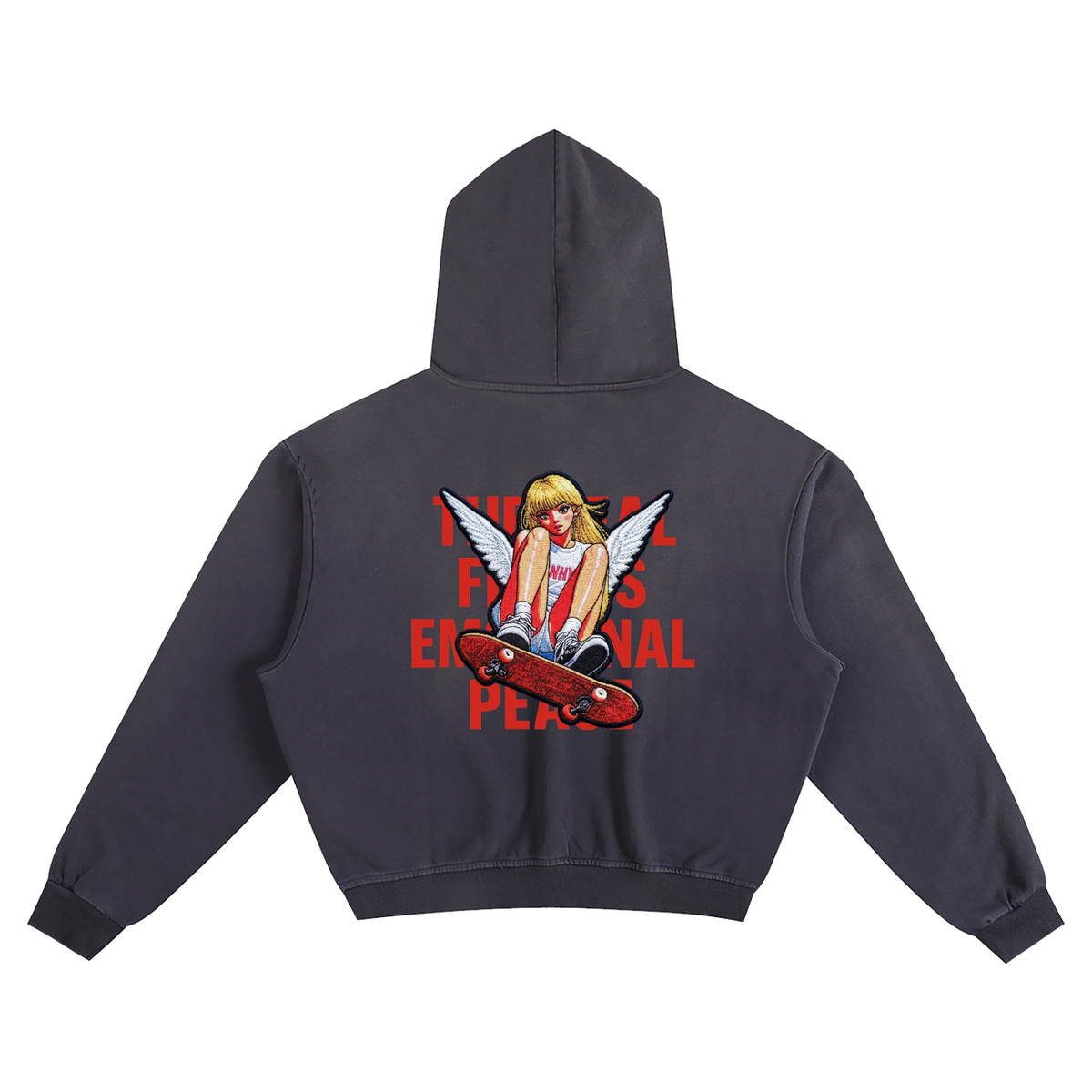 Sunfade Boxy Hoodie - SKATER