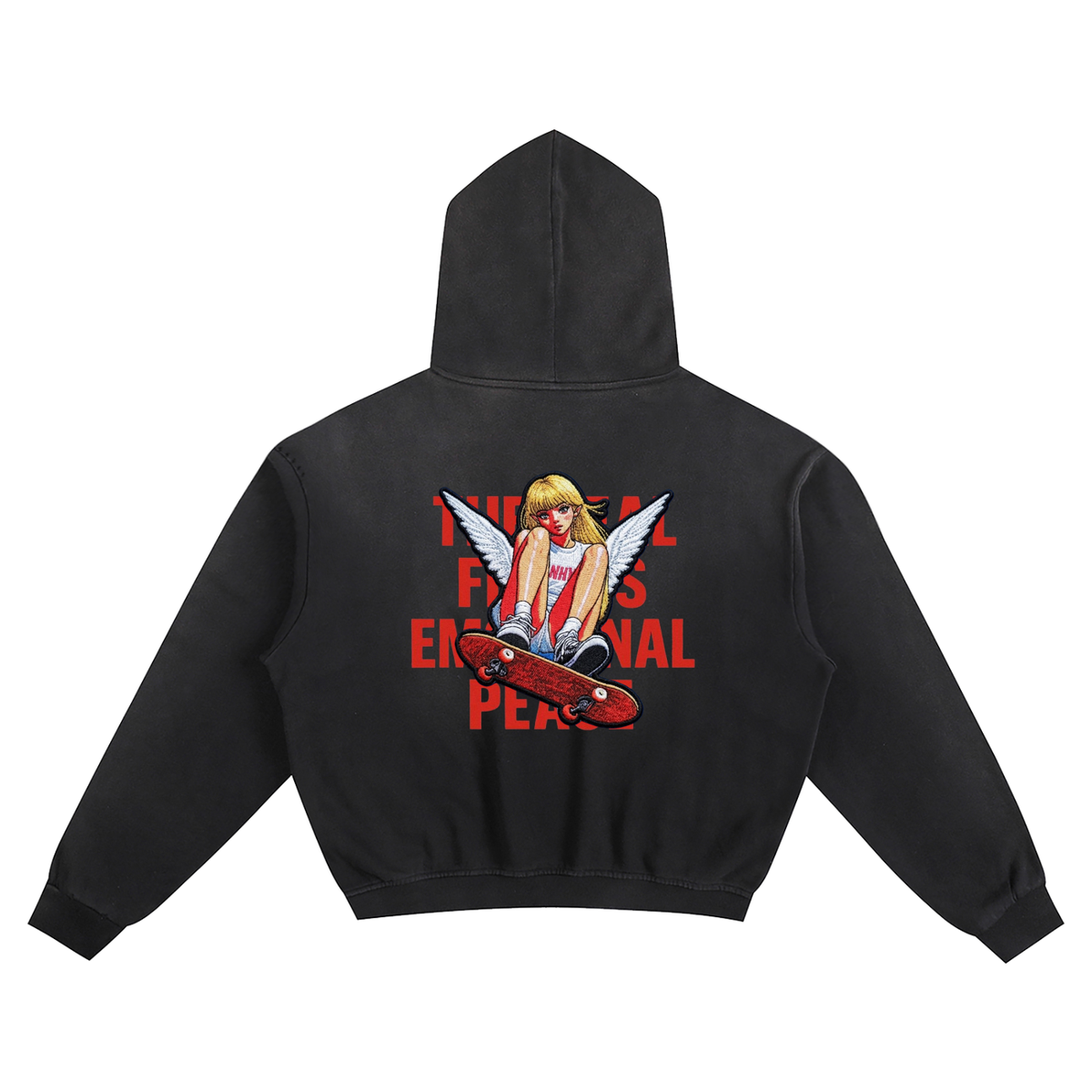 Sunfade Boxy Hoodie - SKATER