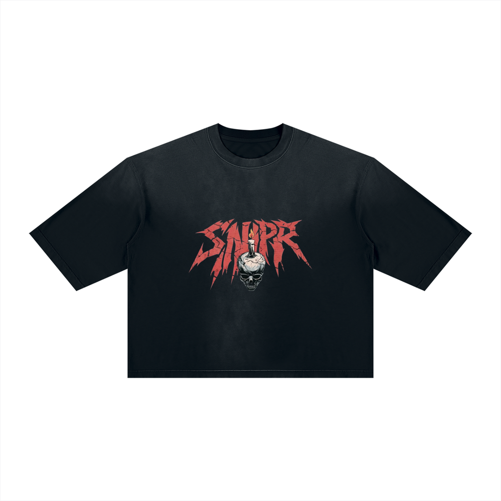 Unisex Vintage Wash Sunfade Boxy T-Shirt