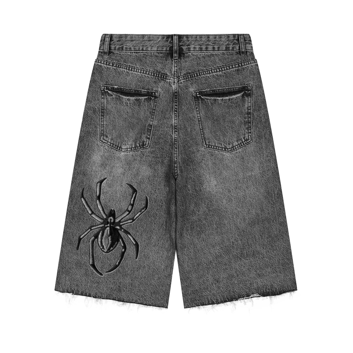 Men’s Vintage Wide Leg Denim Shorts