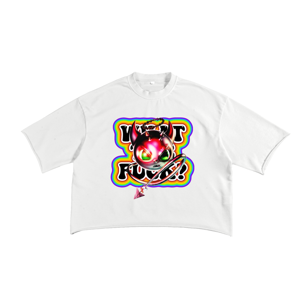 French Terry Raw Edge T-Shirt