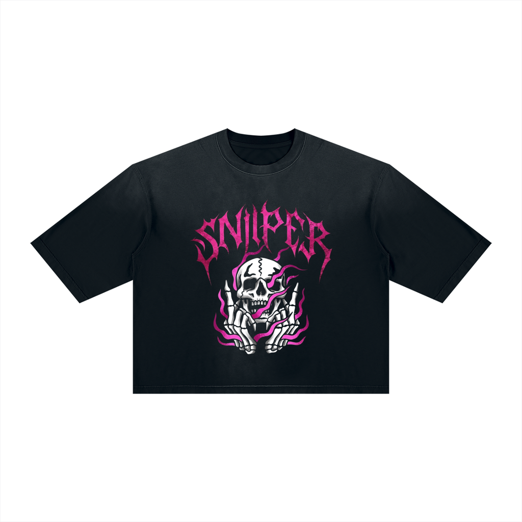 Unisex Vintage Wash Sunfade Boxy T-Shirt