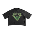 French Terry Raw Edge T-Shirt