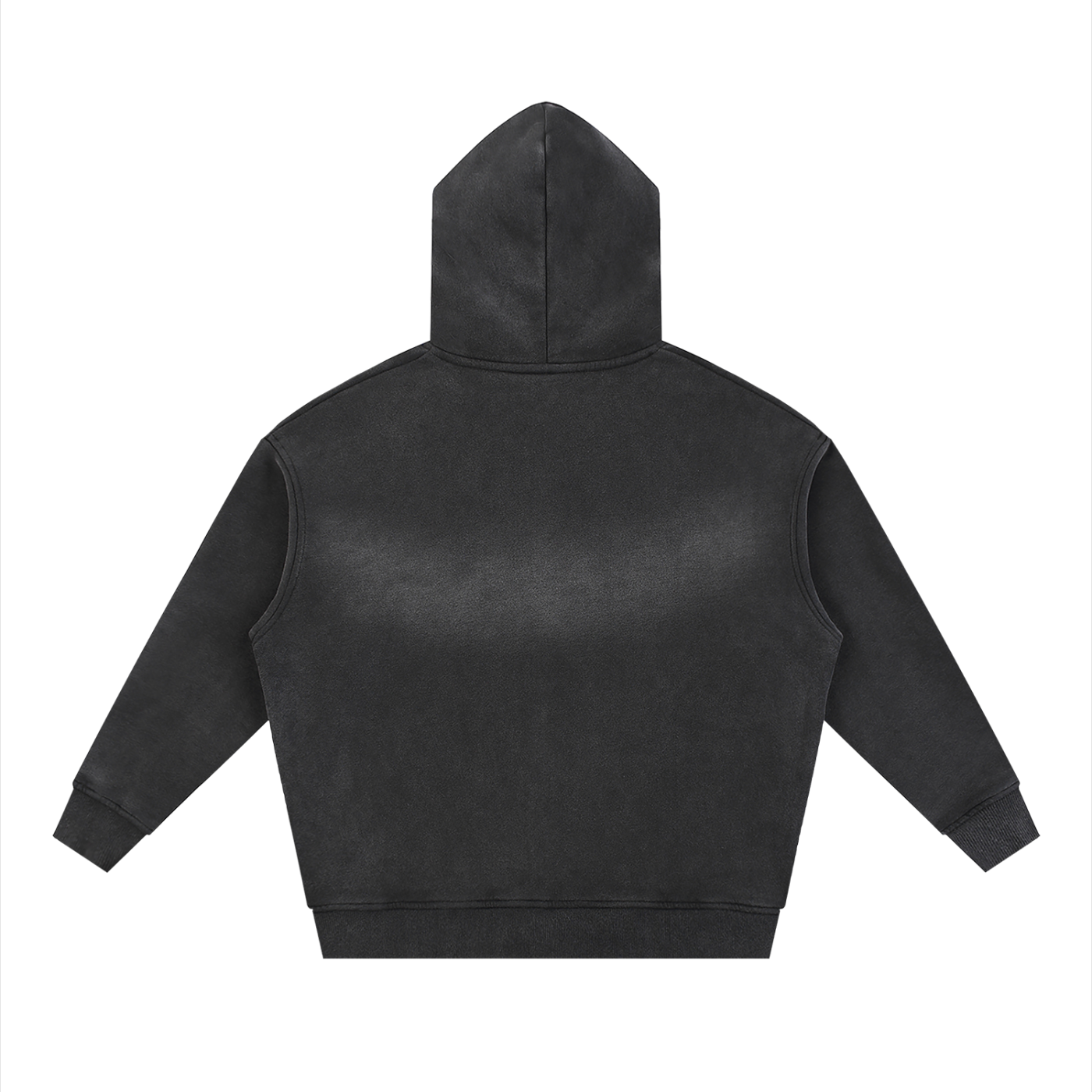 CrackDonald - Sunfade Two-way Zipper Boxy Fleece Hoodie