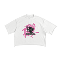 French Terry Raw Edge T-Shirt - Cupido Logo