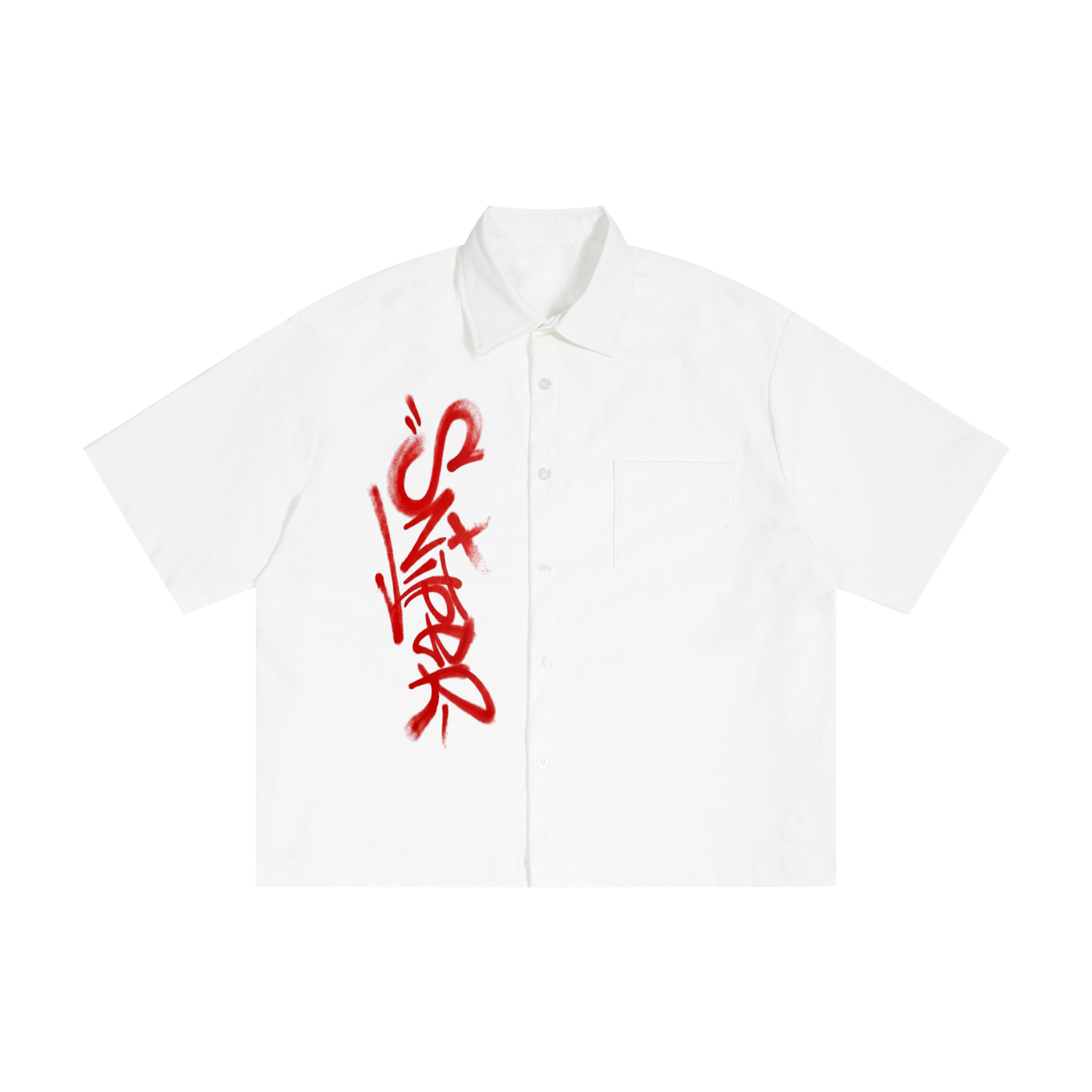 Unisex Boxy Heavyweight Short Sleeve Shirt
