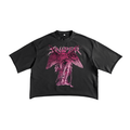 French Terry Raw Edge T-Shirt