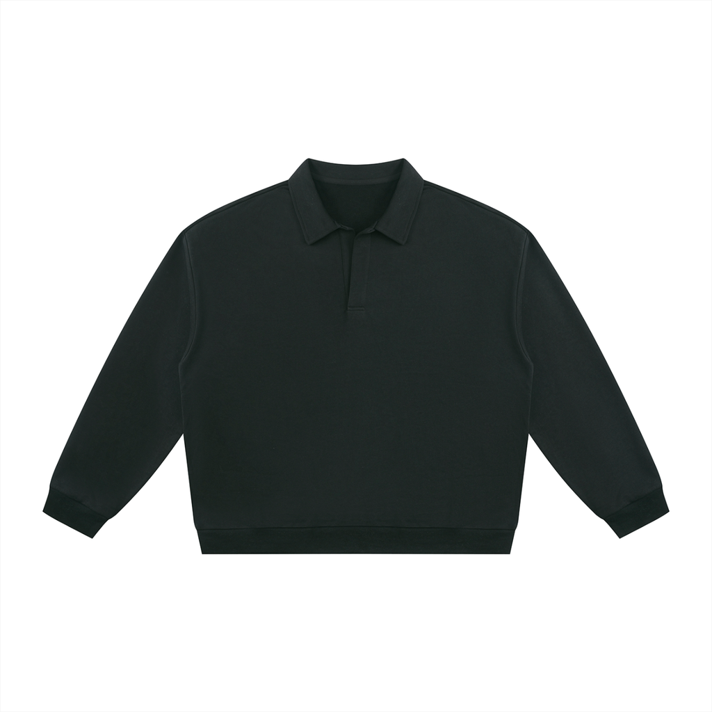 Unisex Oversized Collared Sweatshirt - Art is not a Crime