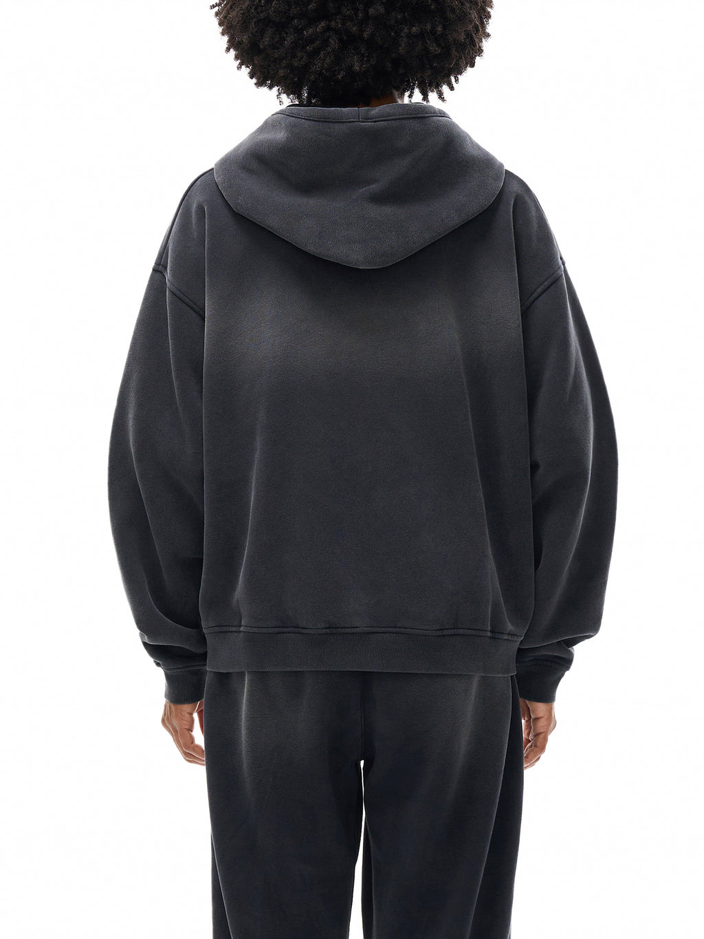 CrackDonald - Sunfade Two-way Zipper Boxy Fleece Hoodie