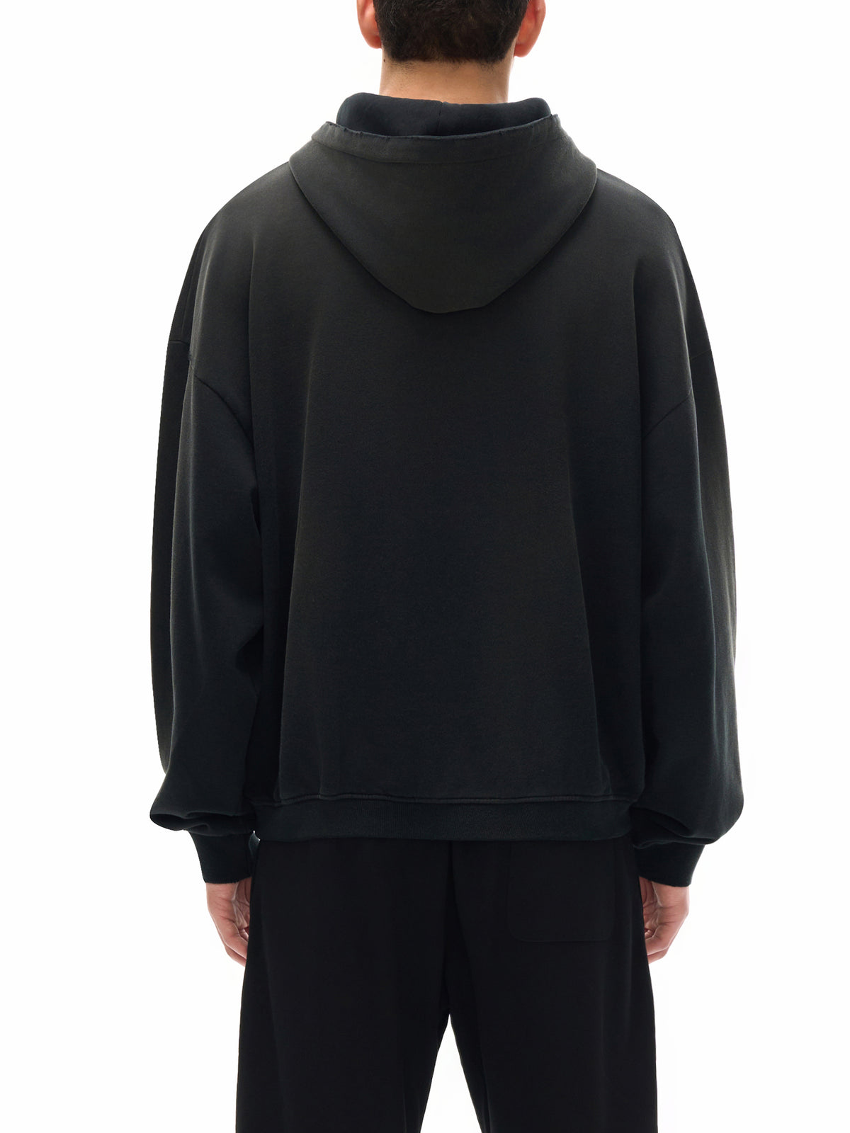 Sunfade Boxy Hoodie - Logo Only