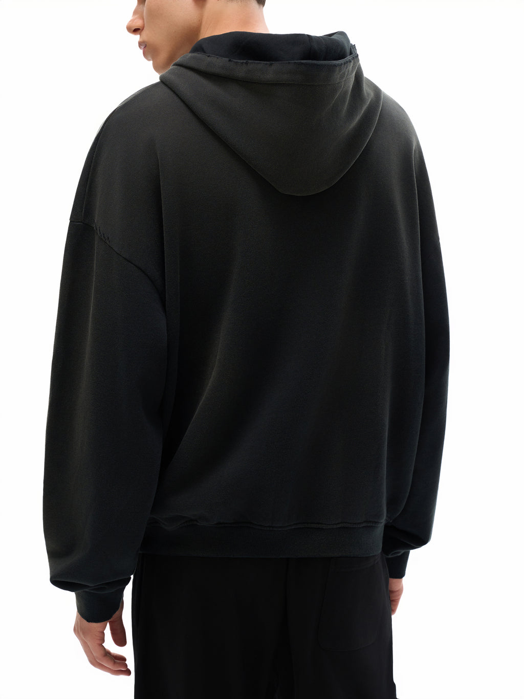 Sunfade Boxy Hoodie - Logo Only