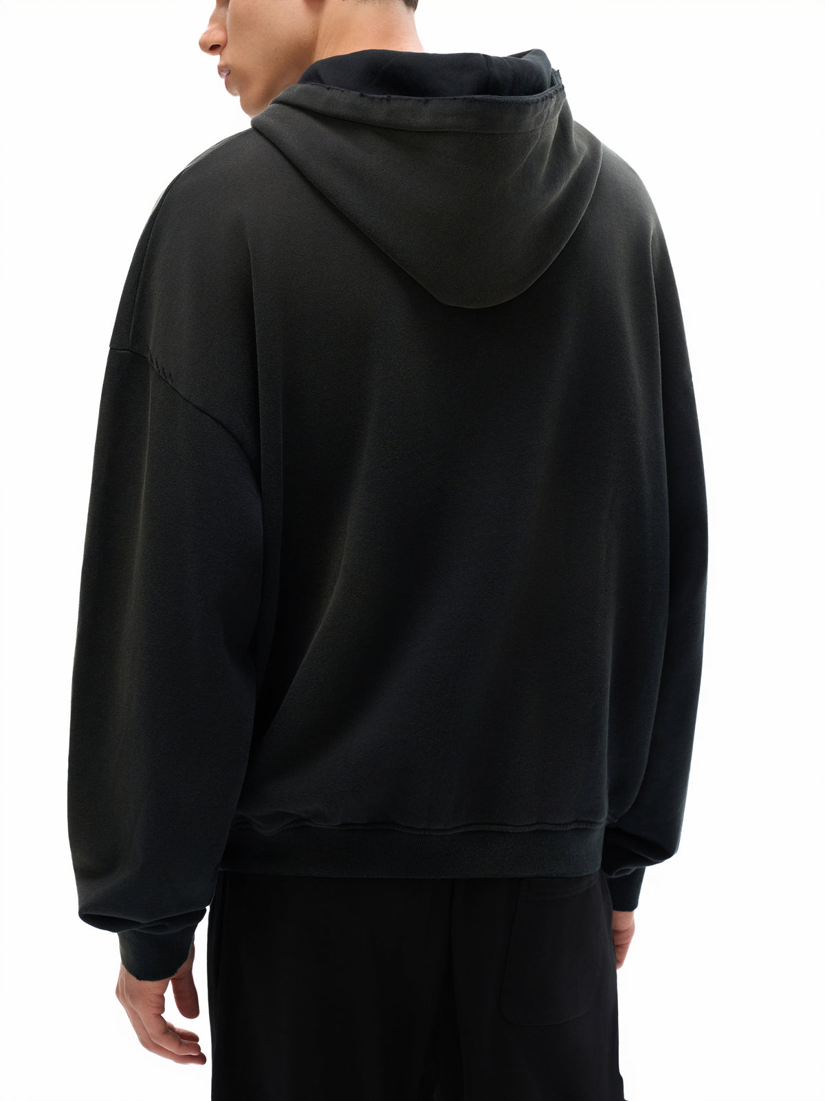 Sunfade Boxy Hoodie - Logo Only